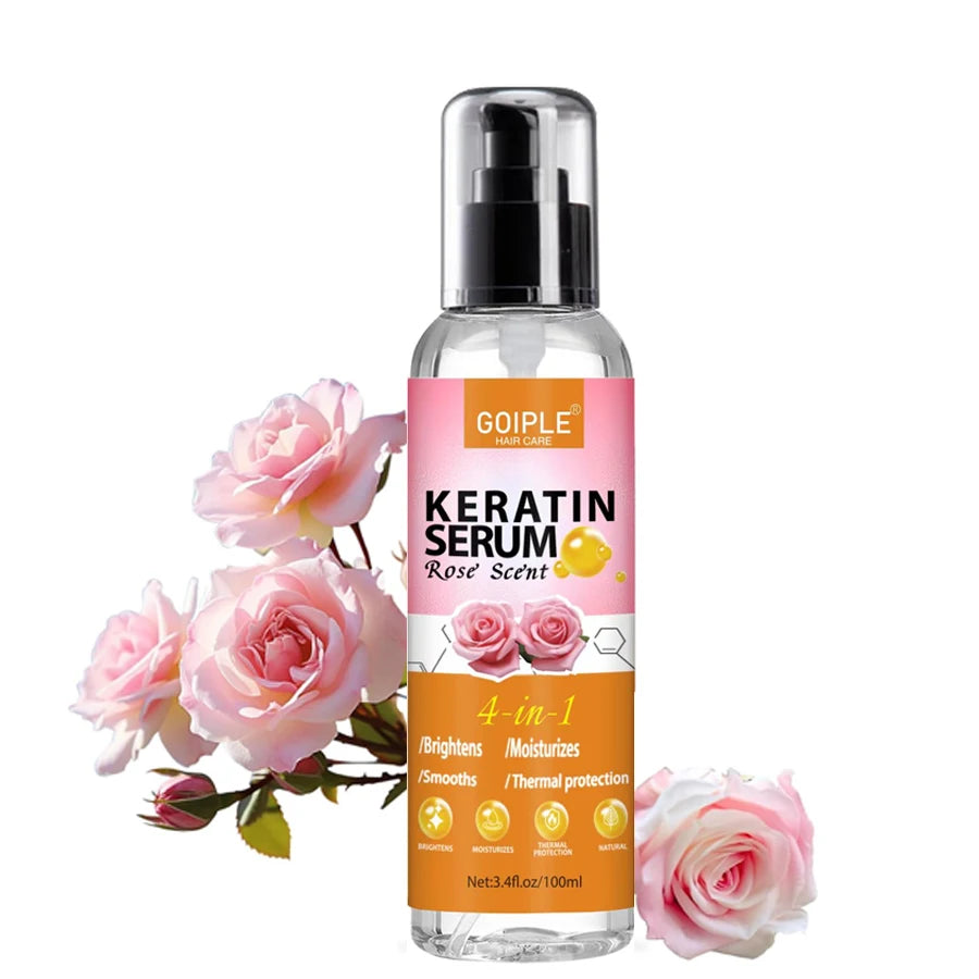 Keratin Protein Serum Mask Conditioner Essence Oil  Repair Treatment Smooth Moisturize