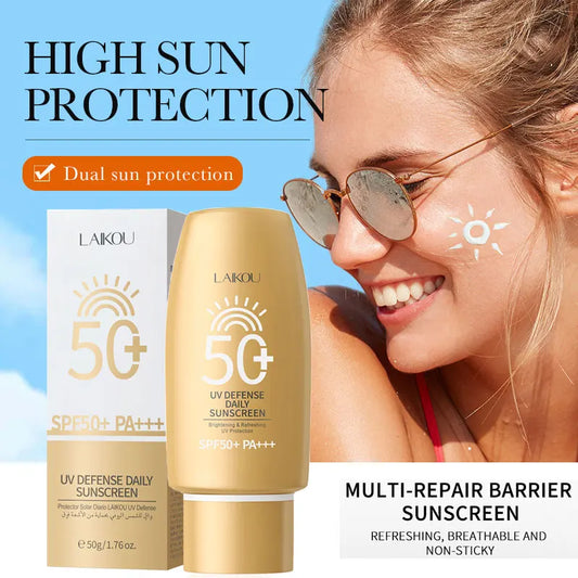 LAIKOU SPF 50+ PA+++ Anti UV Hydrating Face Protective Cream 50g