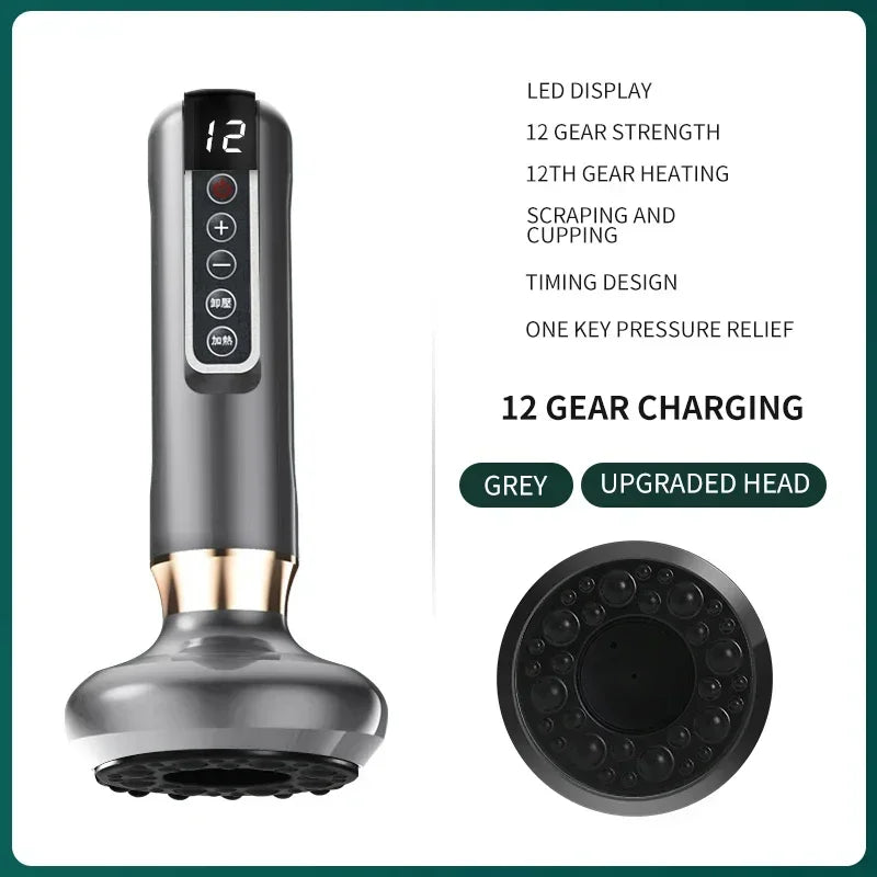 Anti Cellulite Electric Massager GuaSha Infrared Heat