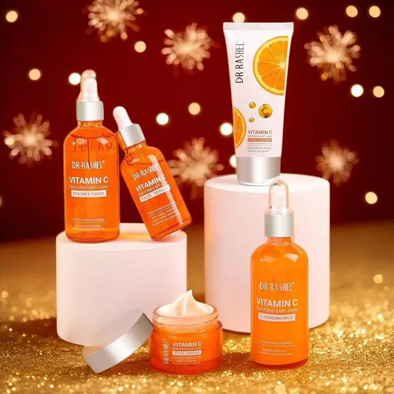 DR RASHEL Facial Skincare Set Whitening, Moisturizing Soothing Anti-Aging