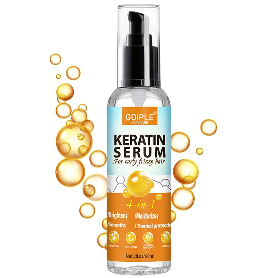 Keratin Protein Serum Mask Conditioner Essence Oil  Repair Treatment Smooth Moisturize