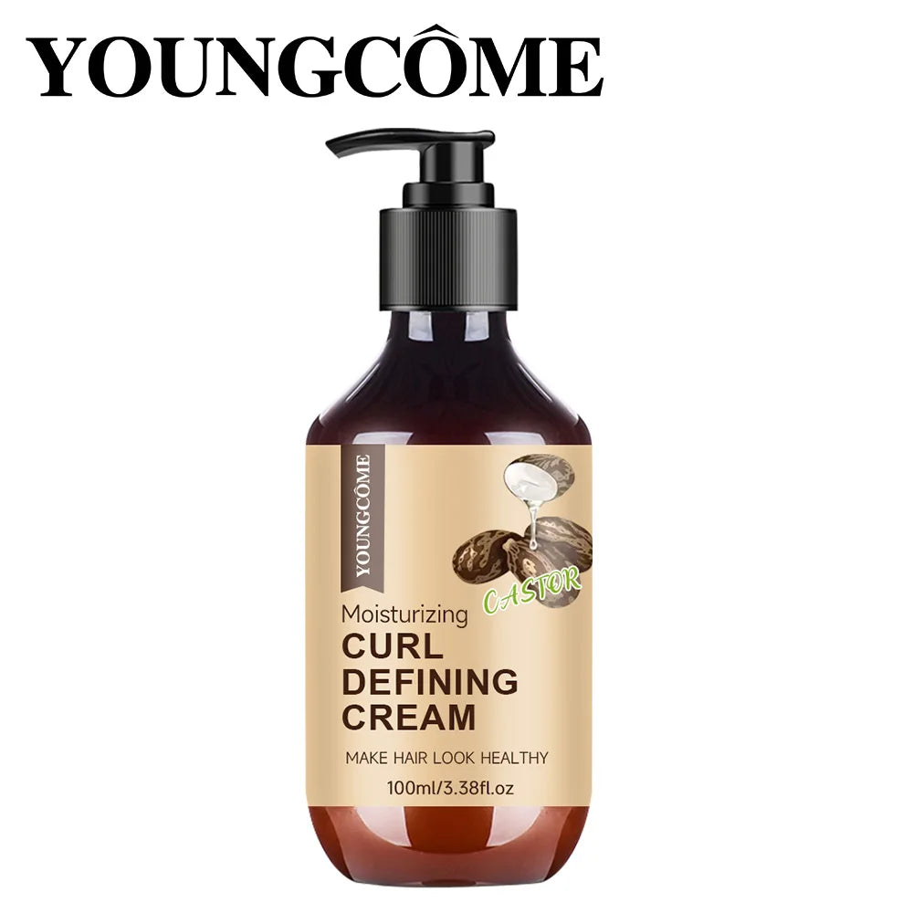 Curl Defining Cream Hair-Smoothing Anti-Frizz Cream