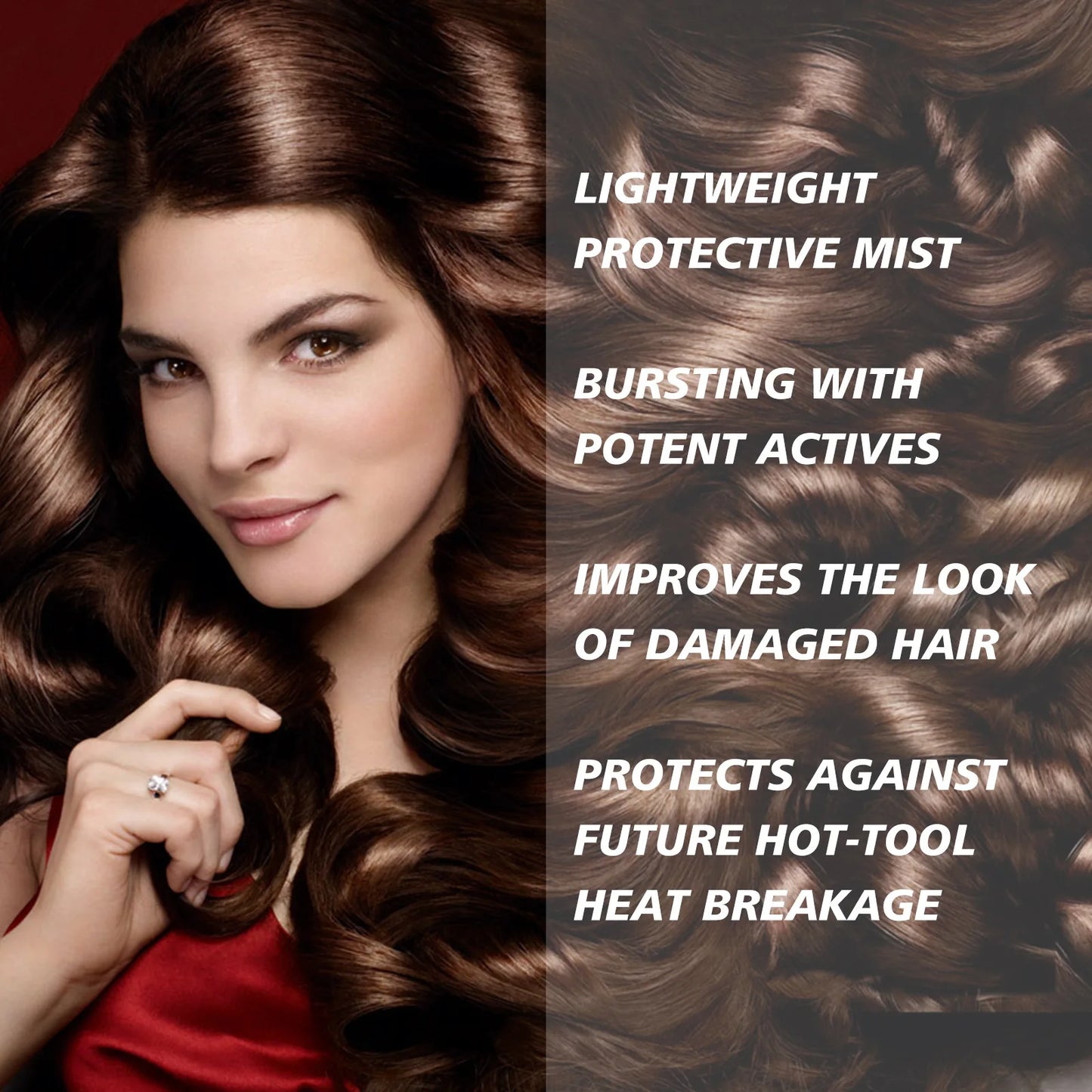 Heat Protect Spray Thermal Heat Protection Spray Shine Mist Curly