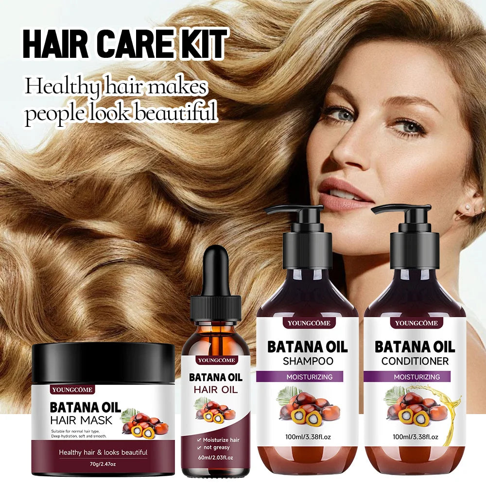 Complete Hair & Body Care Bundle - Luxury Treatment Set