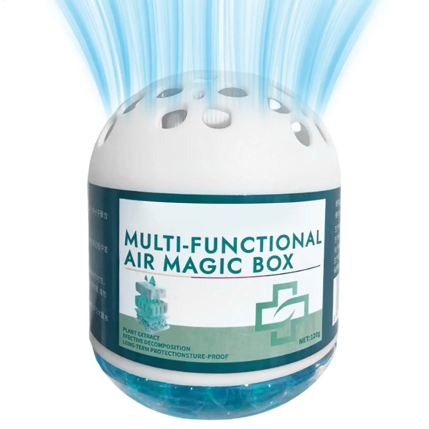 Air Freshener Box Dust Home Removal Magic Box Air Purifier Plant Extract Long-Lasting Odor 120g