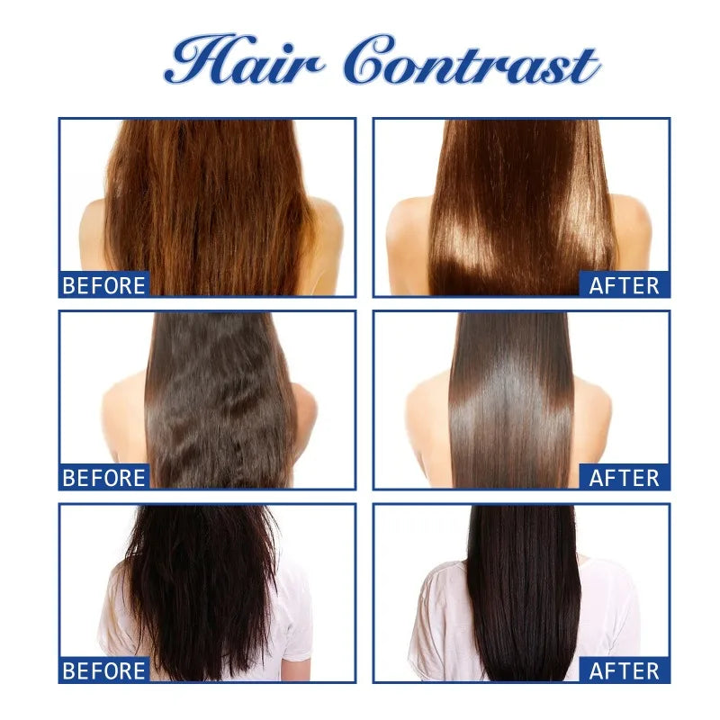 Protein Straight Hair Cream Repairs Damaged Hair Smoothes Frizz and Split Ends