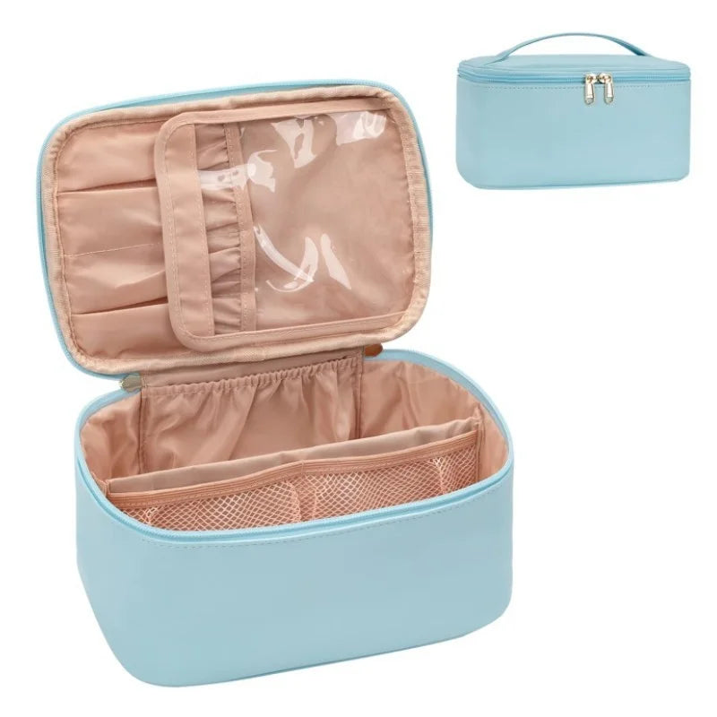 Makeup Bag Portable Cosmetic Bag Travel Makeup Case Organizer