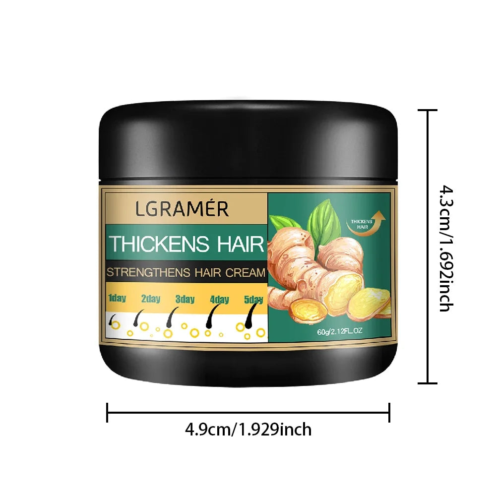 Hair Growth Cream Ginger Alopecia Regrowth Repairing Hair Loss