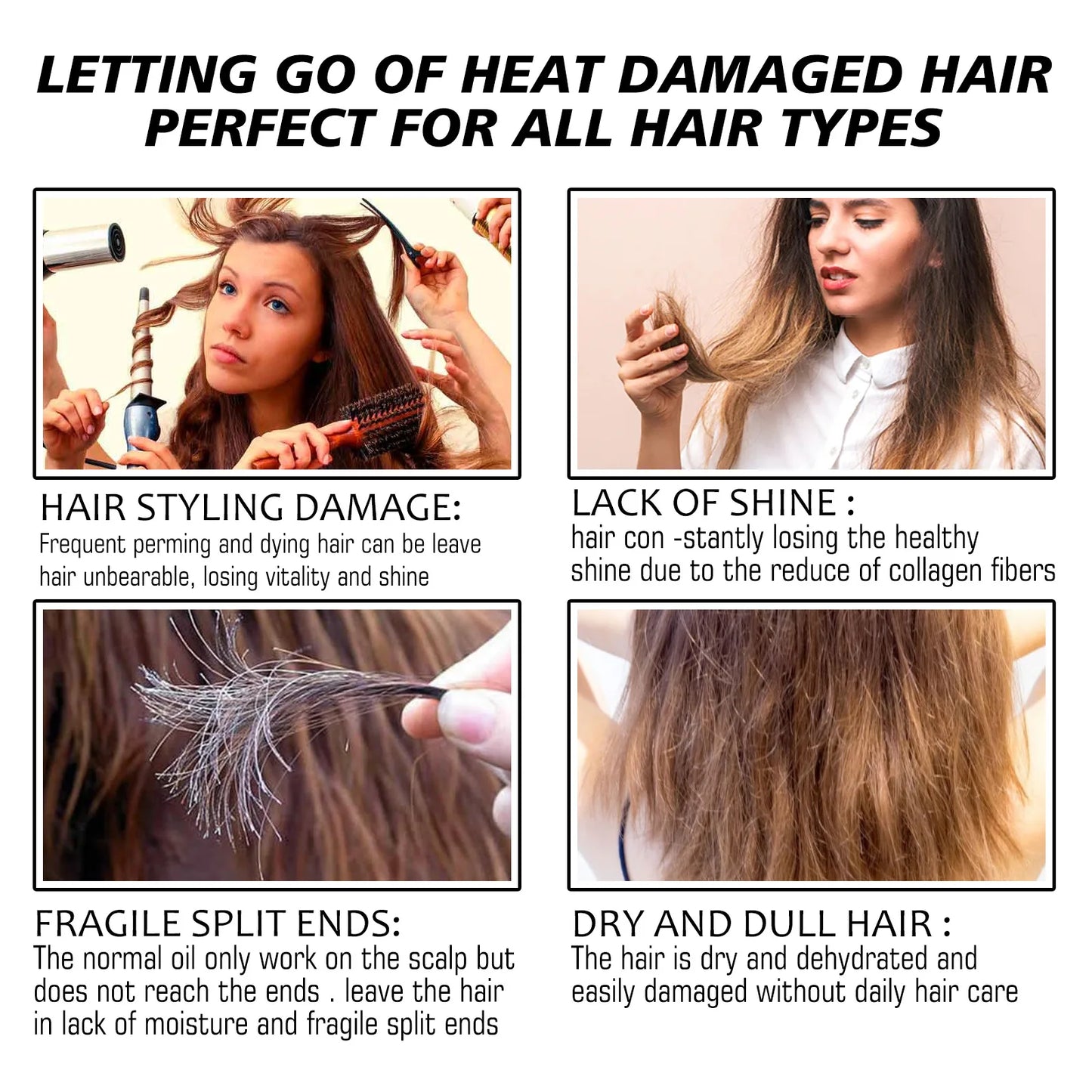 Heat Protect Spray Thermal Heat Protection Spray Shine Mist Curly