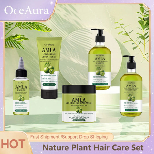 Castor Oil Natural Hair Care Shampoo Conditioner Repair Hot Dyeing Damage Oil Mask