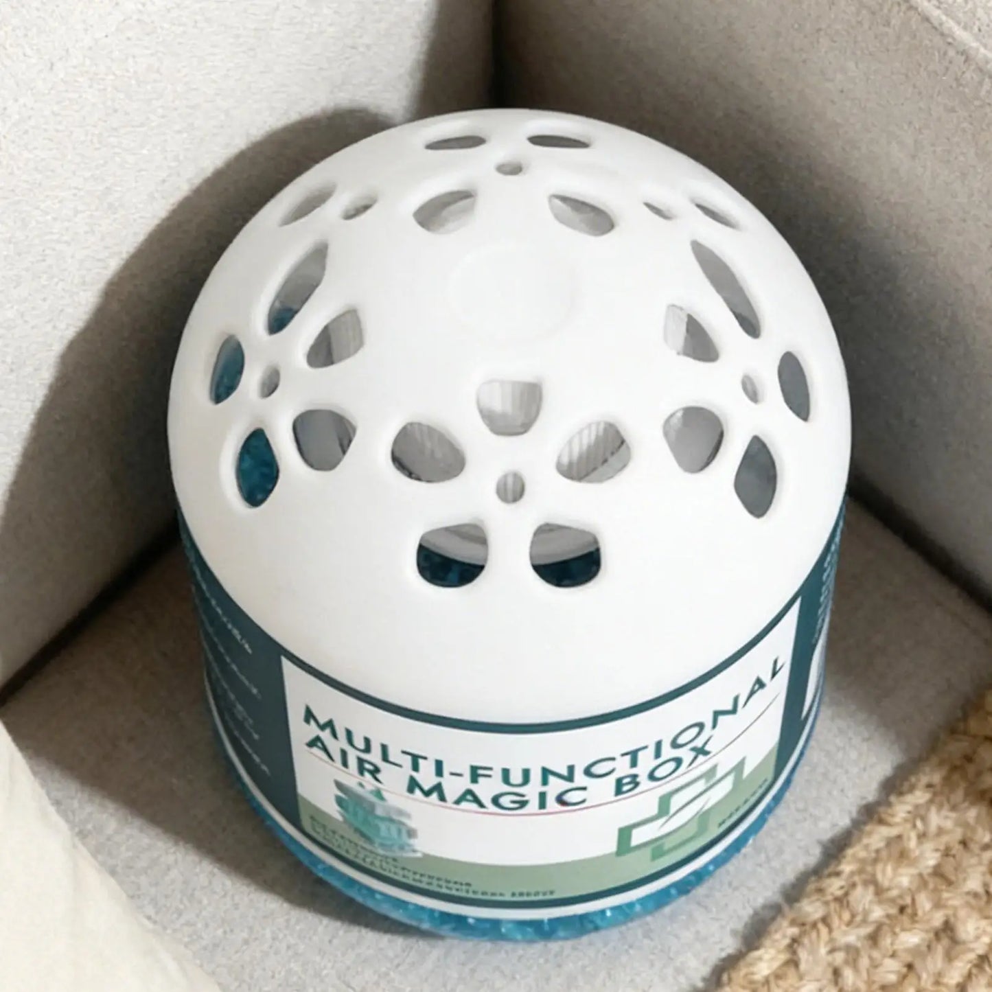 Air Freshener Box Dust Home Removal Magic Box Air Purifier Plant Extract Long-Lasting Odor 120g