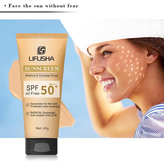 SPF 50 Oil Control Moisturizing Sunscreen Cream