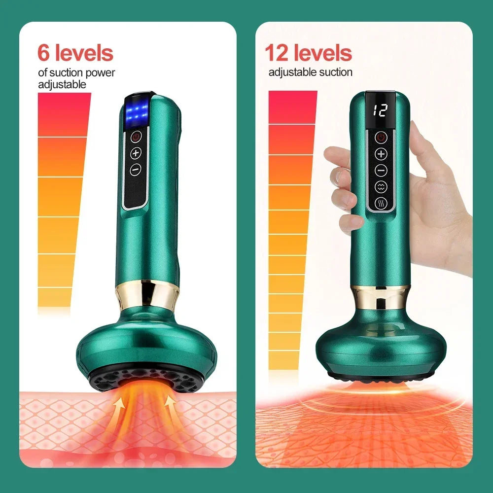 Anti Cellulite Electric Massager GuaSha Infrared Heat