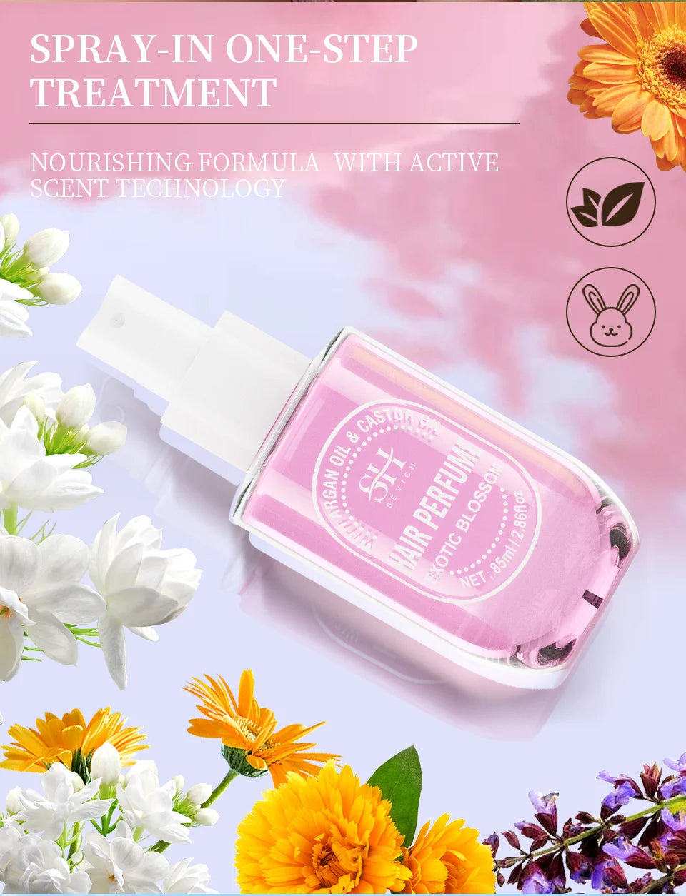 Hair Oil Spray Long-lasting Luxurious Fragrance