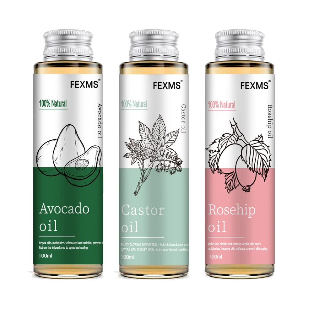 100% Pure Castor Oil For Hair Growth
