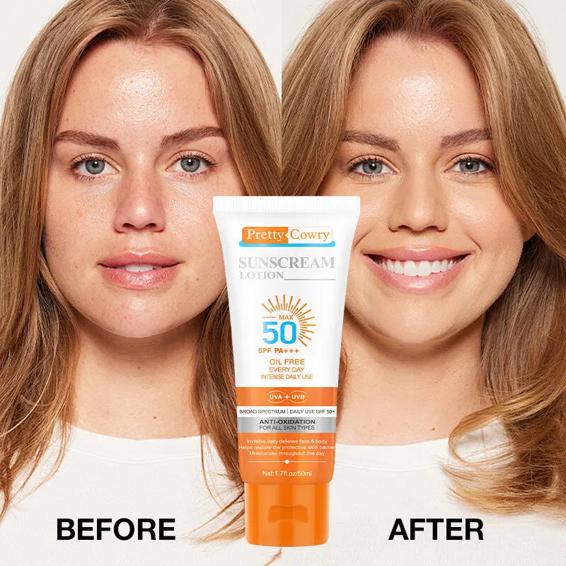 Daily Sunscreen SPF 50+ UV Moisturizing Anti-Aging Waterproof