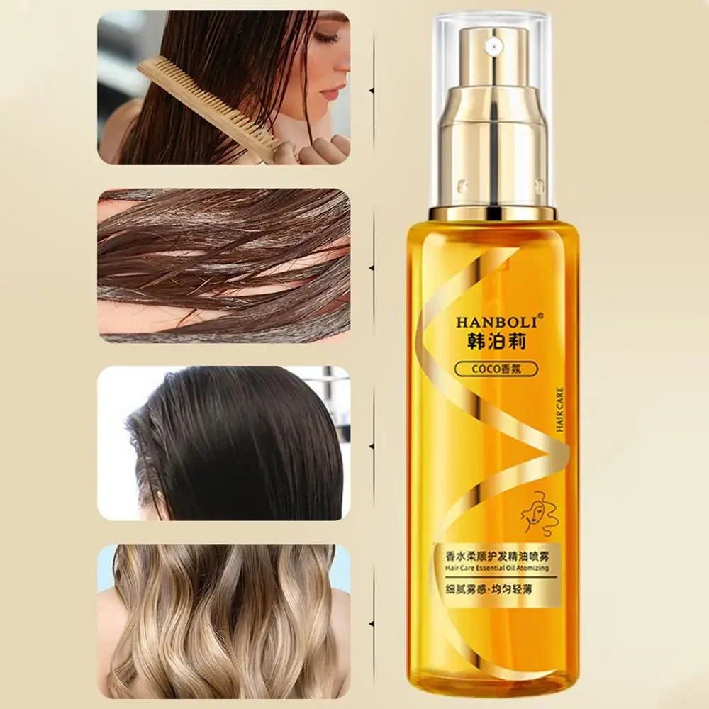Hair Oil Protect Spray Hair Oil for Curly Hair 100ml