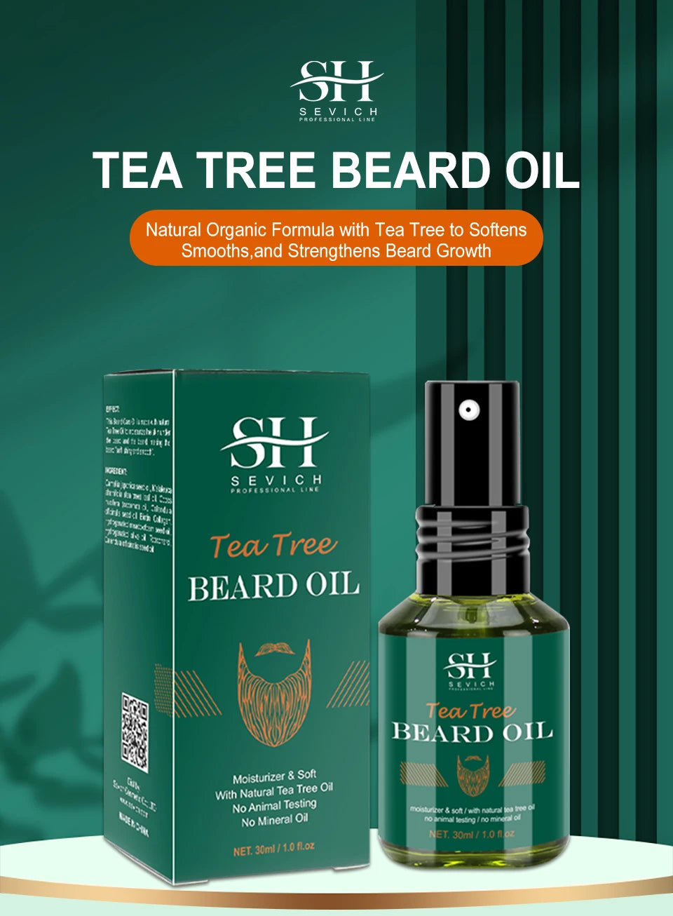 Beard Care Oil For Men Natural Beard Care Serum