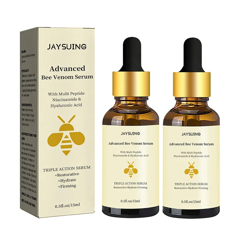 Advanced Bee Venom Serum Tighten Lightens Fine Lines Repair Moisturizing