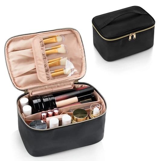 Makeup Bag Portable Cosmetic Bag Travel Makeup Case Organizer