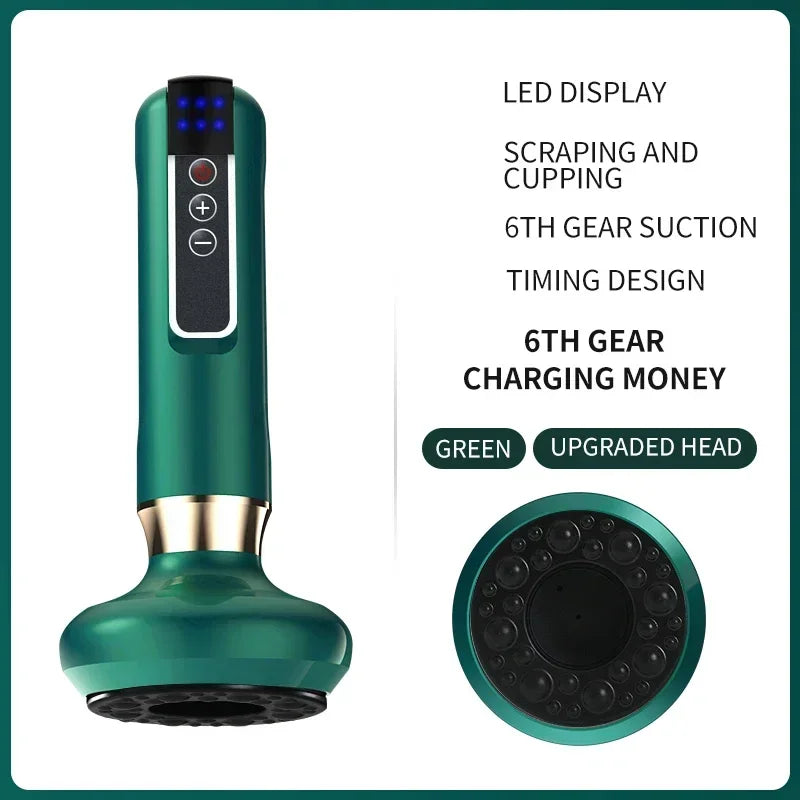 Anti Cellulite Electric Massager GuaSha Infrared Heat