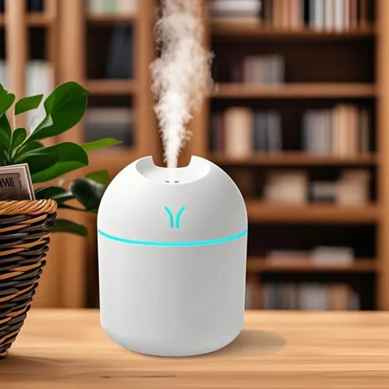 Compact Portable Humidifier for Fine Moisture – Oil Diffuser for Home and Travel