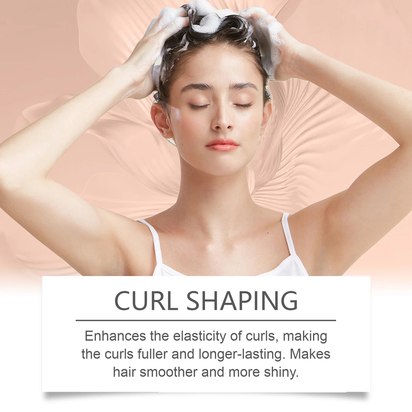 Coconut Shampoo & Conditioner Set - for Curly Hair | Oil Control Frizz Removal Scalp Cleansing