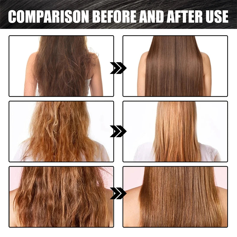 Keratin Hair Mask Professional Repair Damaged Dry Frizzy Hair 5s Magical Smooth