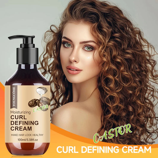 Curl Defining Cream Hair-Smoothing Anti-Frizz Cream