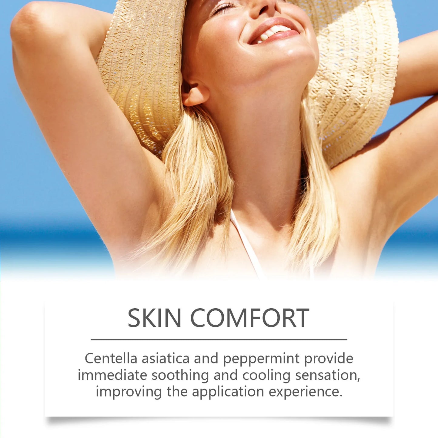 EELHOE Centella Sun Cream Spf50 Oil Control Refreshing Moisturizing Skin