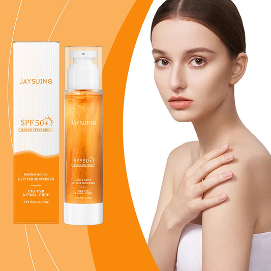 50g Sun Shielding Body Glowing Oil Spf50 Sunscreen Body Oil