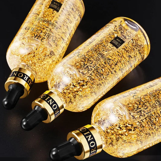 24K Gold Hyaluronic Facial serum Acid Nicotinamide Replenishment Moisturize Skin 15ml/50ml/100ml