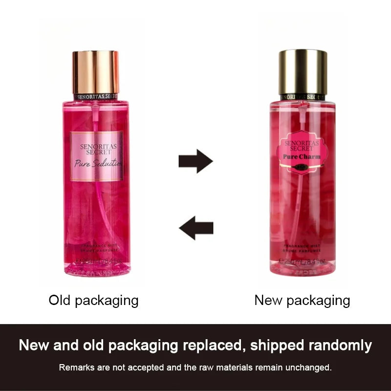 Women's Charm Secret Perfume Lasting Fresh Vitality Body Perfume Spray