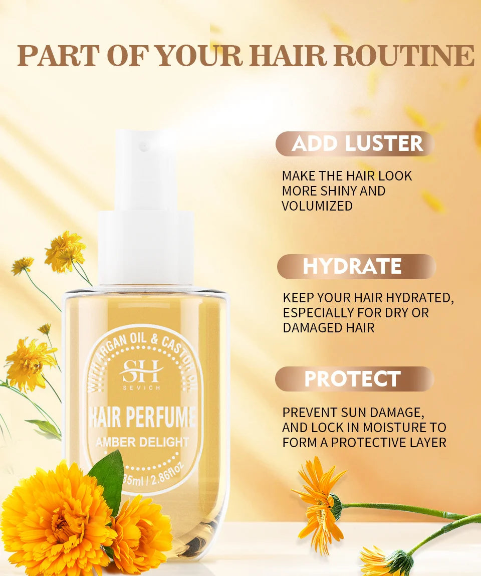 Hair Oil Spray Long-lasting Luxurious Fragrance