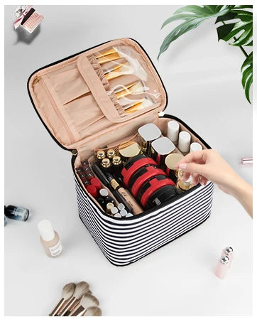 Makeup Bag Portable Cosmetic Bag Travel Makeup Case Organizer