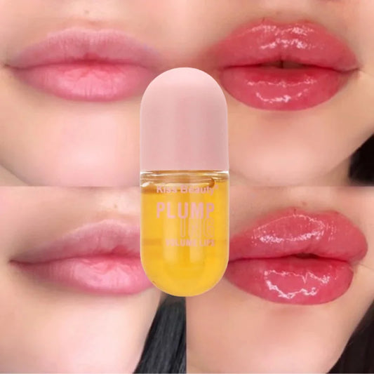 Lipgloss Sexy Cosmetic Volume Long Lasting Lip Plumper Oil Instant Volumising Lip Serum Collagen Lips Volume