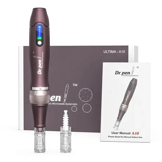 Microneedle Dr.Pen Ultima A10 With 2pcs Cartridge Wireless Derma Pen Micro Microneedle