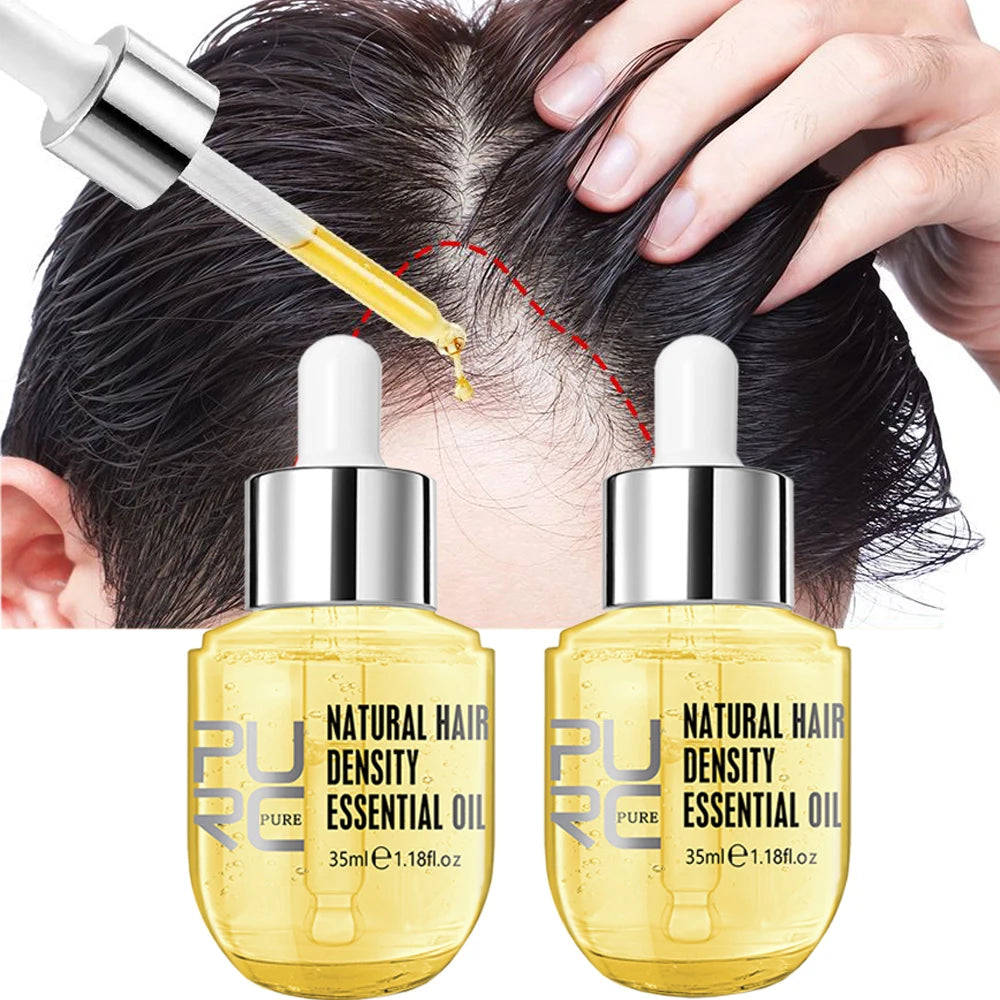 PURC Ginger Hair Growth Oil Fast Hair Loss Treatment Repair Damaged Hair