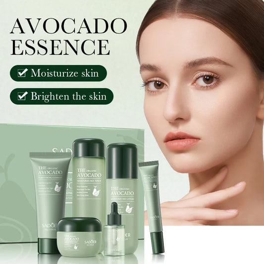 6PCS Organic Avocado Moisturizing set Mild