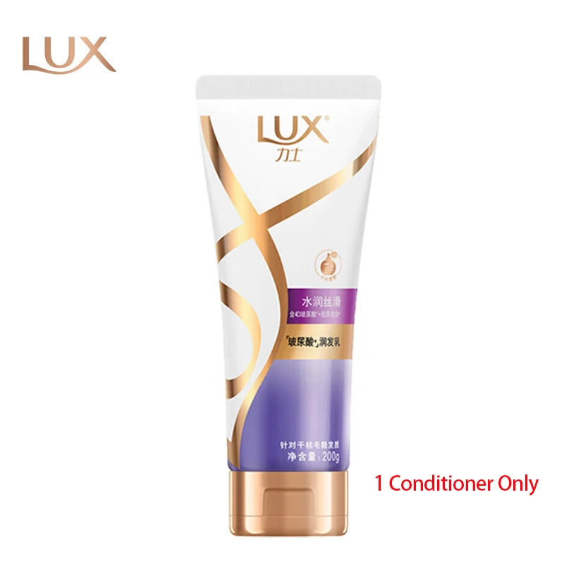 LUX Rich Moisture Shampoo 200g + Conditioner 200g with 4D Hyaluronic Acid