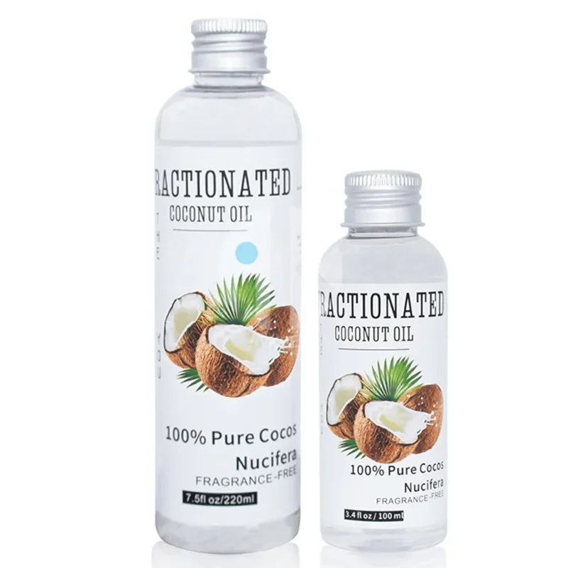Natural Organic Coconut Oil 100% Body Face Skin Care 100ml