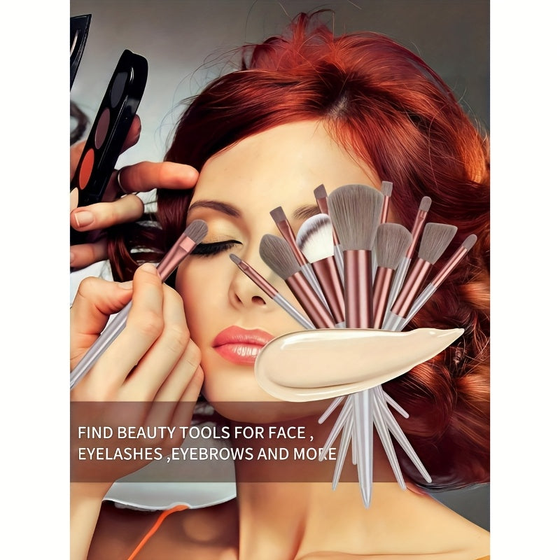 Makeup Brushes Set of 13 Soft brushes