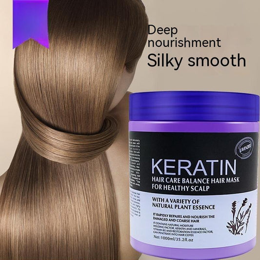 Lavender Keratin Hair Nutrition Mask Multi-Effect