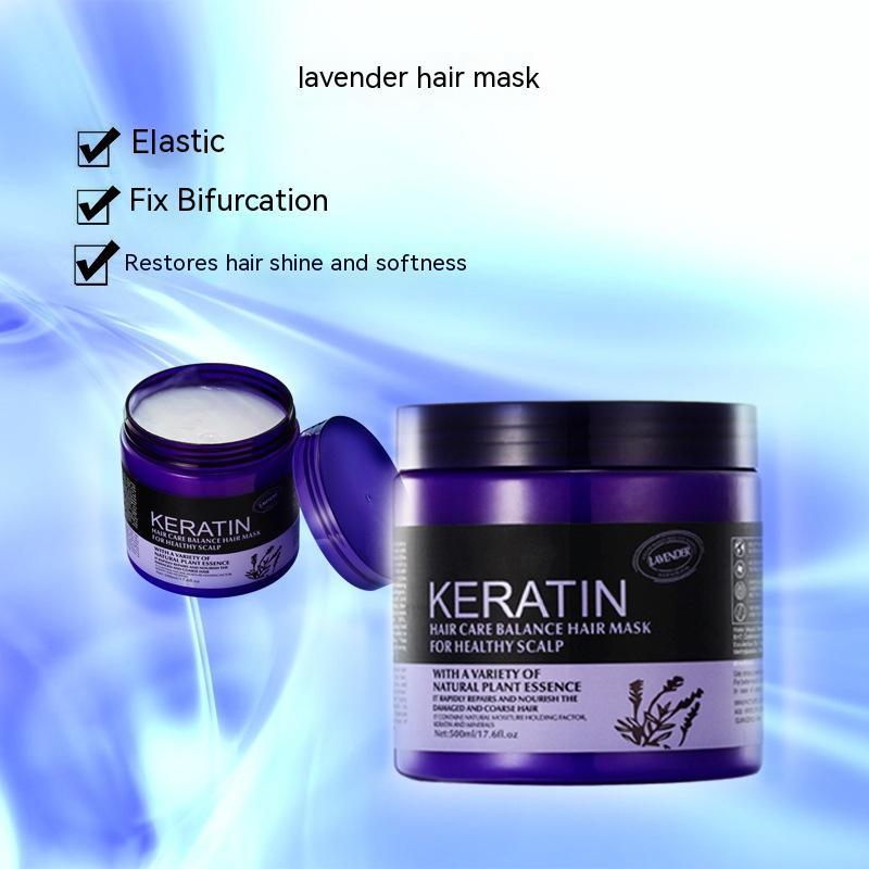 Lavender Keratin Hair Nutrition Mask Multi-Effect